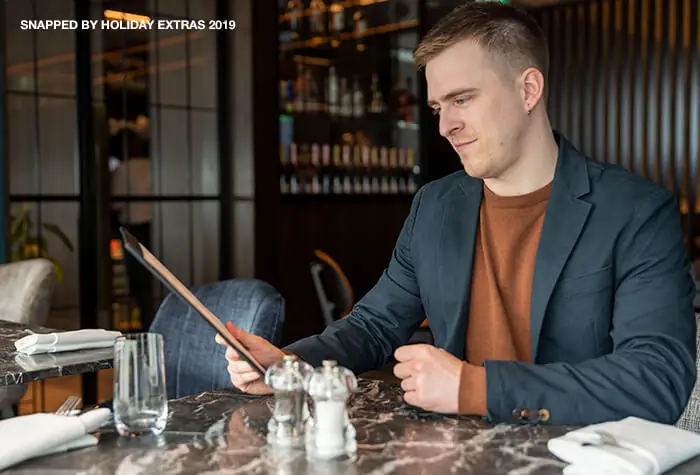 View across the runway from a Birmingham Airport lounge