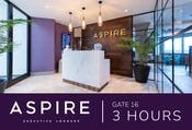 Aspire Lounge 3 hours logo