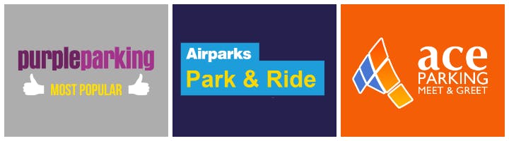 gatwick airport parking discount logo banner