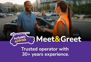 Holiday Extras Meet and Greet logo