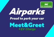 Airparks Meet and Greet Electric Vehicle Charging logo