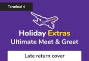 Holiday Extras Meet and Greet Terminal 4 logo