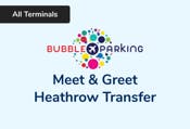 Bubble Valet Parking with LGW to LHR Transfer logo