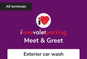 I Love Valet Parking + Car Wash logo