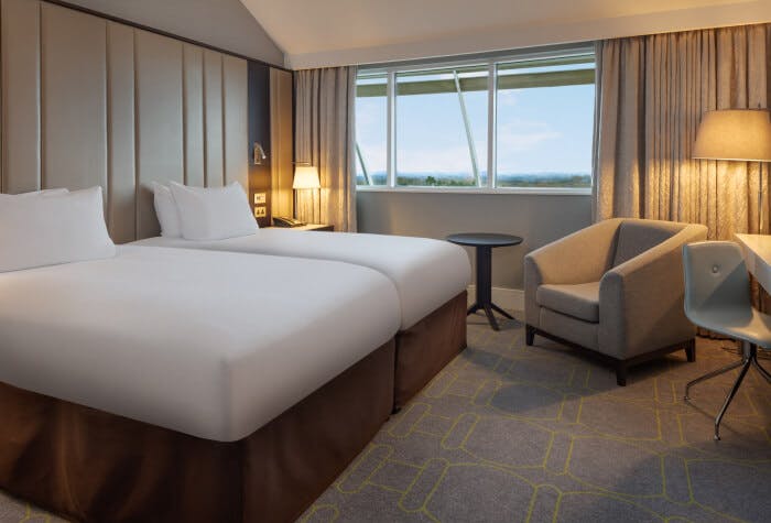 Double Room at the Hilton