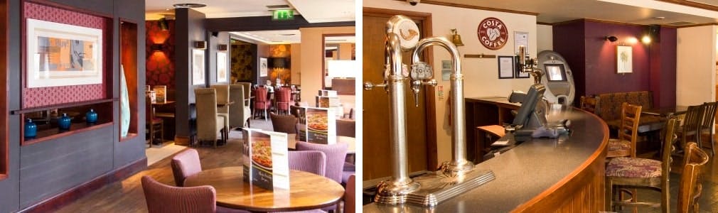Premier Inn Crawley Lounge and bar