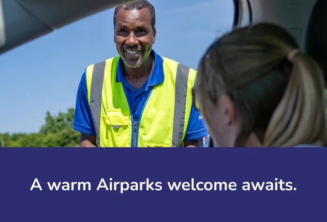 Greeted at Airparks Drop and Go