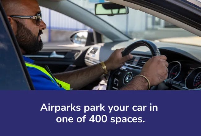 Your car is parked for you