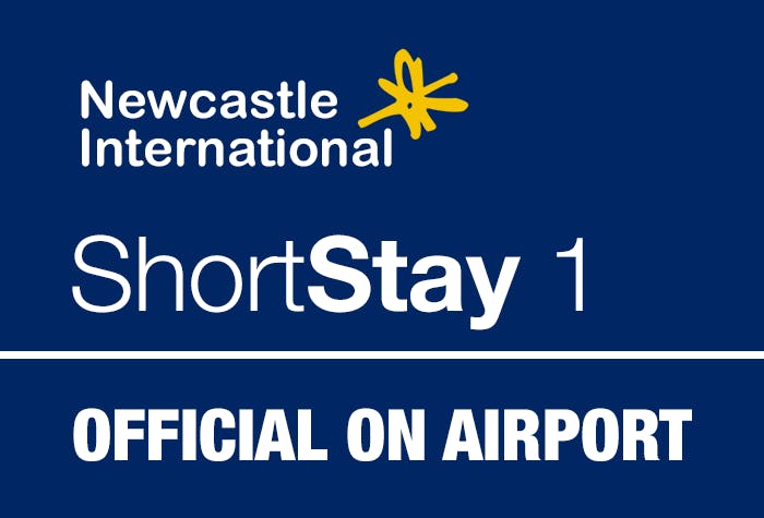 Newcastle Airport Parking Short Stay 1 Car Park Logo