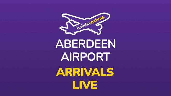 Aberdeen Airport Arrivals Mobile Banner
