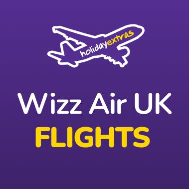 Holiday Extras Wizz Air UK flights
