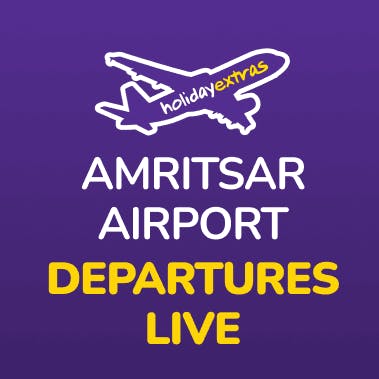Amritsar Airport Departures Desktop Banner