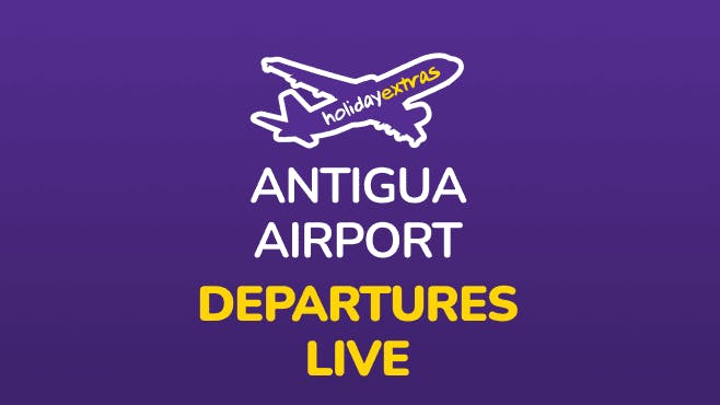 Antigua Airport Departures Mobile Banner
