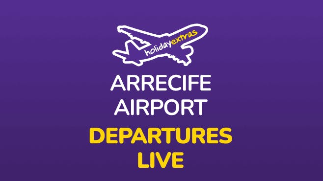 Arrecife Airport Departures Mobile Banner