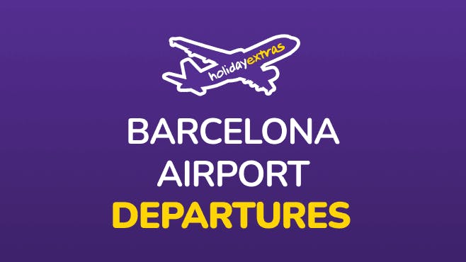Barcelona Airport Departures Mobile Banner