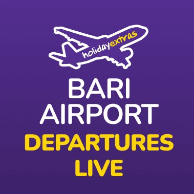 Bari Airport Departures Desktop Banner