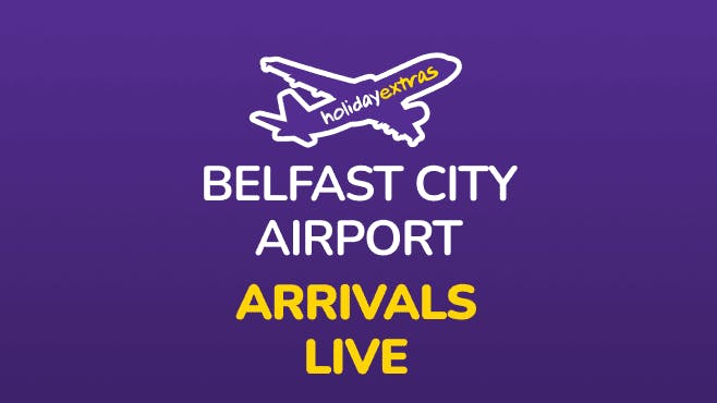 Belfast City Airport Arrivals Mobile Banner