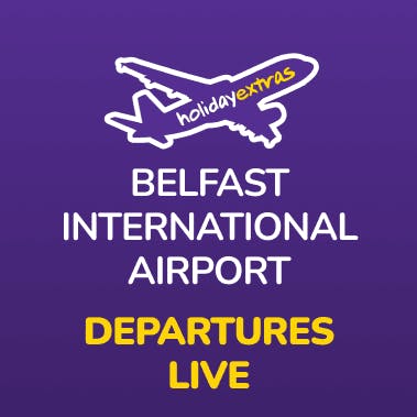 Belfast International Airport Departures Desktop Banner
