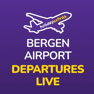 Bergen Airport Departures Desktop Banner