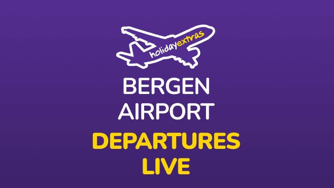 Bergen Airport Departures Mobile Banner