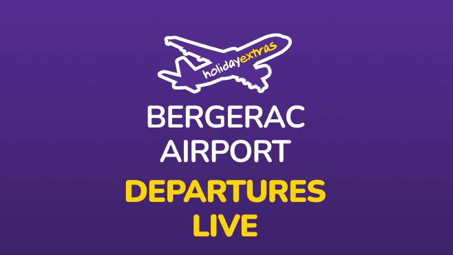 Bergerac Airport Departures Mobile Banner