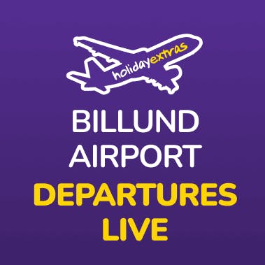 Billund Airport Departures Desktop Banner