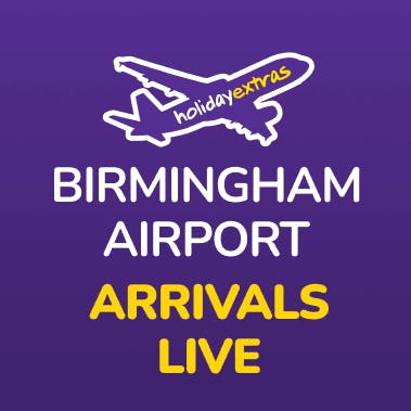 Birmingham Airport Arrivals Desktop Banner