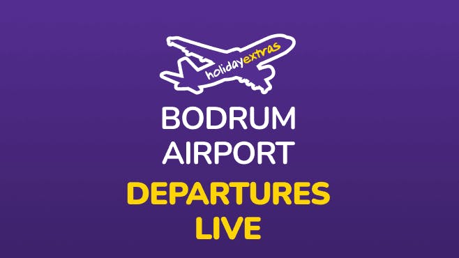 Bodrum Airport Departures Mobile Banner