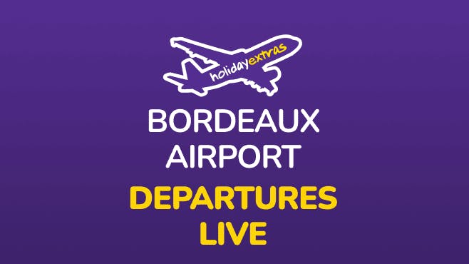 Bordeaux Airport Departures Mobile Banner