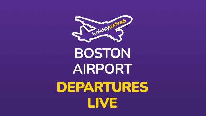 Boston Airport Departures Mobile Banner