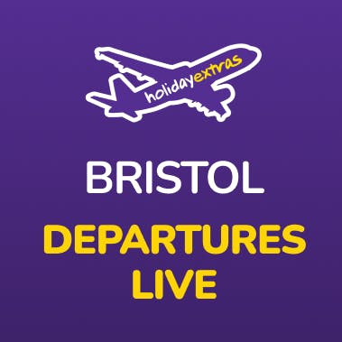 Bristol Airport Departures Desktop Banner