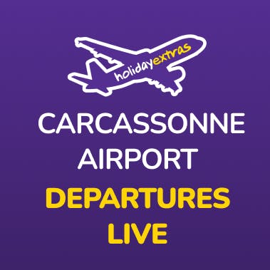 Carcassonne Airport Departures Desktop Banner