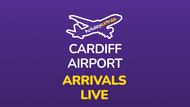 Cardiff Airport Arrivals Mobile Banner