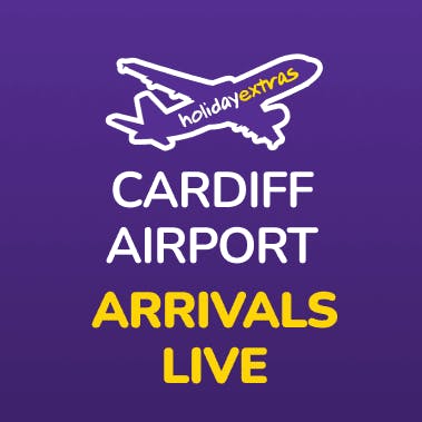 Cardiff Airport Arrivals Desktop Banner