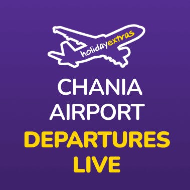 Chania Airport Departures Desktop Banner