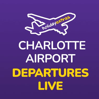 Charlotte Airport Departures Desktop Banner