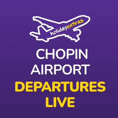 Chopin Airport Departures Desktop Banner