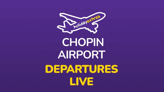 Chopin Airport Departures Mobile Banner
