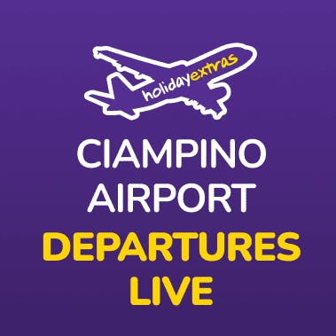 Ciampino Airport Departures Desktop Banner