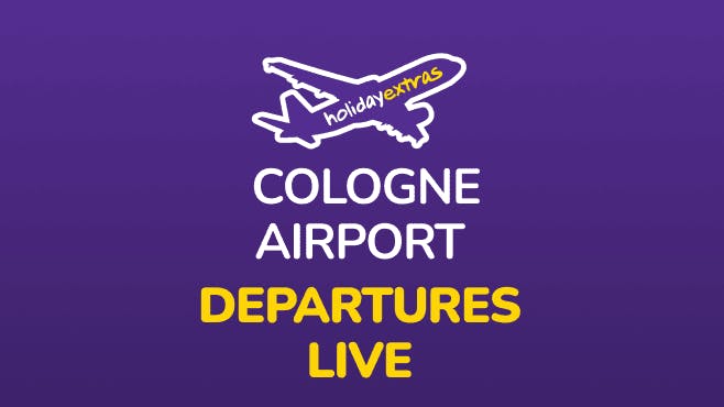 Cologne Airport Departures Mobile Banner