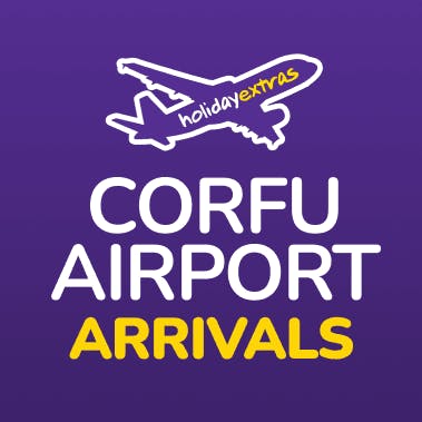 Corfu Airport Arrivals Desktop Banner