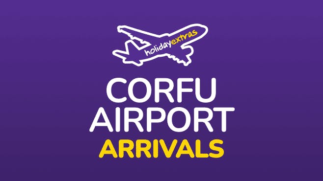Corfu Airport Arrivals Mobile Banner