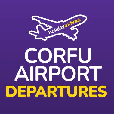 Corfu Airport Departures Desktop Banner