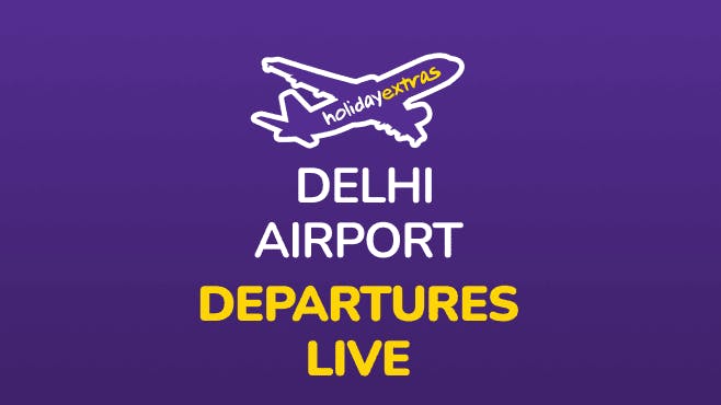 Delhi Airport Departures Mobile Banner