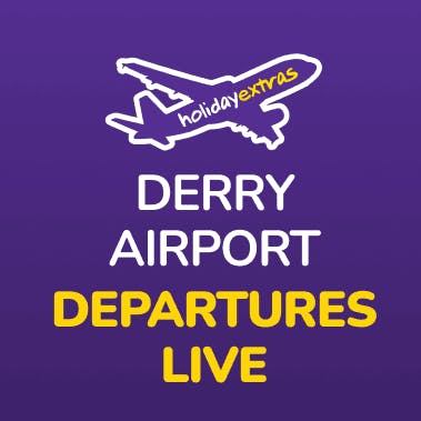 Derry Airport Departures Desktop Banner