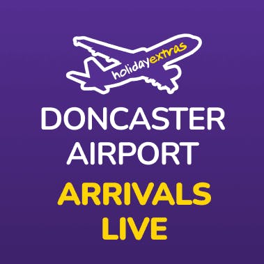 Doncaster Airport Arrivals Desktop Banner