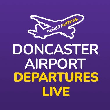 Doncaster Airport Departures Desktop Banner