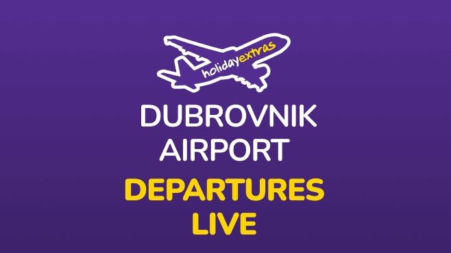 Dubrovnik Airport Departures Mobile Banner