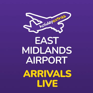 East Midlands Airport Arrivals Desktop Banner