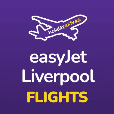  Holiday Extras easyJet Liverpool Airport flights
